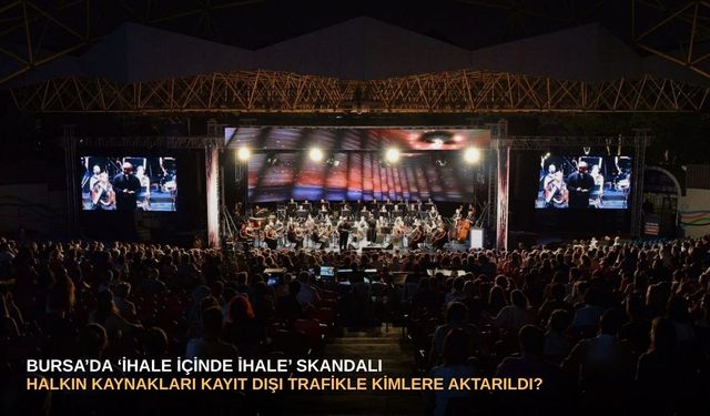 Bursa’da ‘ihale içinde ihale’ skandalı: Halkın kaynakları kayıt dışı trafikle kimlere aktarıldı?