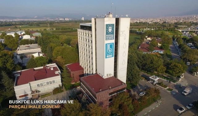 BUSKİ’de lüks harcama ve parçalı ihale dönemi!