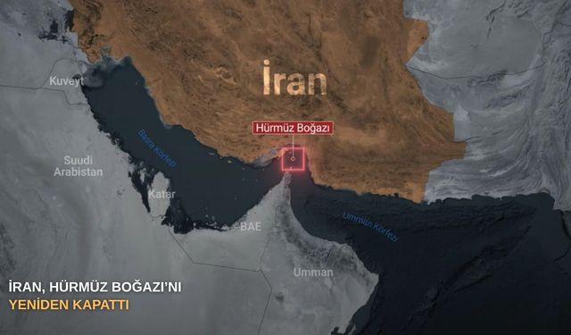 İran, Hürmüz Boğazı’nı yeniden kapattı
