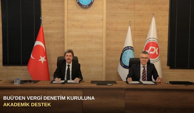 BUÜ'den Vergi Denetim Kuruluna akademik destek