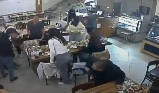 Bursa'da nefessiz kalan küçük kızın imdadına restoran çalışanı yetişti