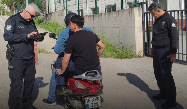 Orhangazi'de okul çevrelerine güvenlik kalkanı: Her nokta tek tek kontrol edildi