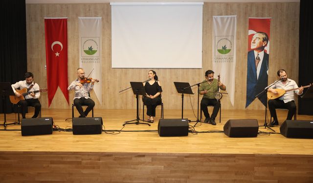 Bursa'da Anadolu türkülerinin ezgileri yükseldi