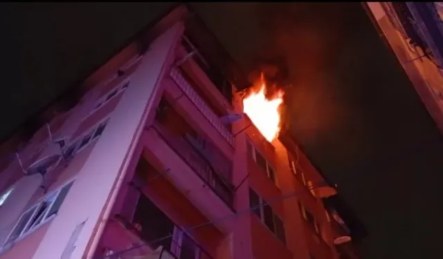 Bursa'da uykuları bölen yangın paniği!