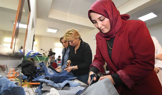 Kadın gücüyle sıfır atık üretimi Bursa'da hayat buldu