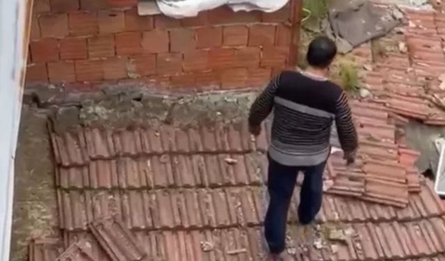 Bursa’da çatıdaki gizli gözetleyici suç makinesi çıktı!