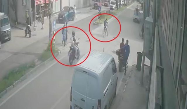 Bursa’da yoldaki kararsızlık kazayla bitti!