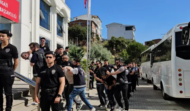 Helikopter destekli Bursa operasyonunda son durum! Adliyeye sevk edildiler