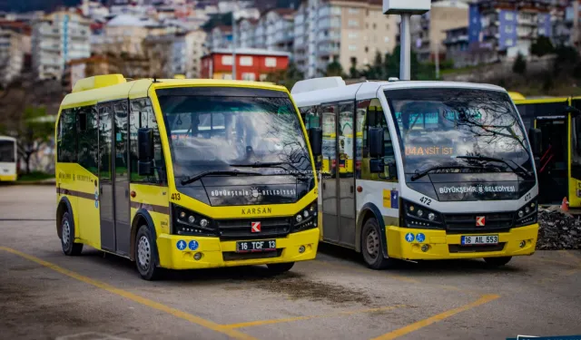 Bursa’da toplu taşımada o güzergah artık değişti