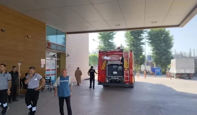 Bursa’da hastanede yangın paniği!