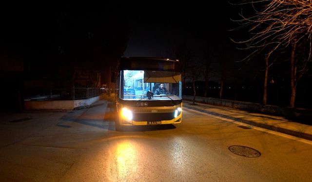 BURULAŞ gece seferlerini değiştirdi!