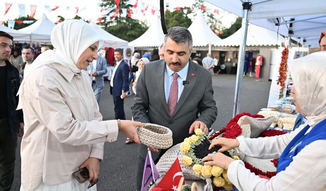 Yıldırım'da El Emeği Şöleni: Başkan Oktay Yılmaz’dan Üretim Vurgusu