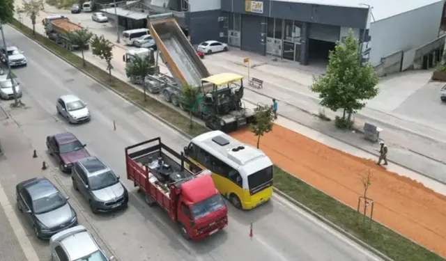 Bursa’nın en yoğun caddesinde büyük dönüşüm başladı