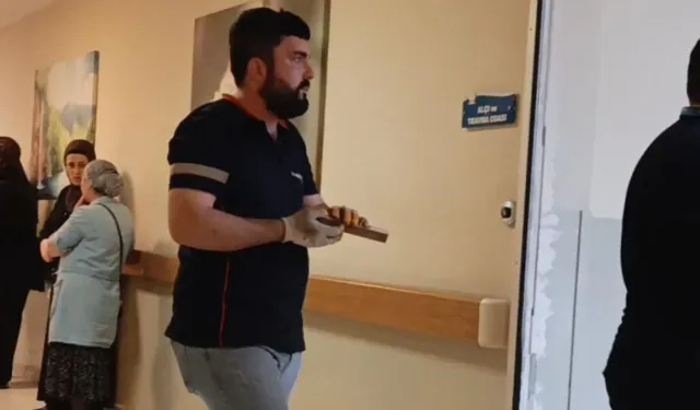 Bursa'da çivi tabancası kurbanı! Genç işçi hastanelik oldu