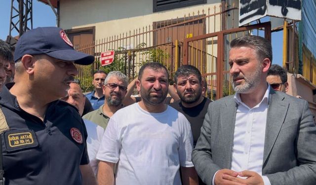Bursa Tarihi Çarşı’da yangın sonrası Şahin Biba’dan olay yerinde inceleme!