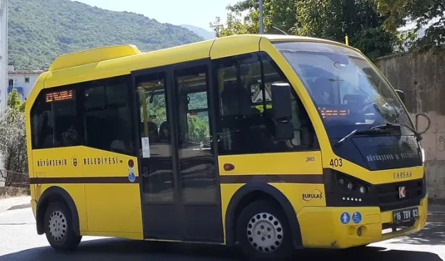 Bursa’da toplu taşımada değişiklik: O güzergah ters yöne çevrildi!