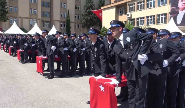 Bursa POMEM'den mezun olan genç polisler görev yerlerine uğurlandı!
