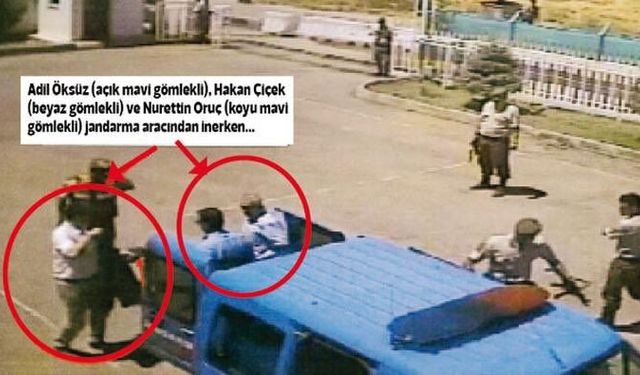 FETÖ’nün piçlerinin askeri araçtan inerken görüntüleri ortaya çıktı..