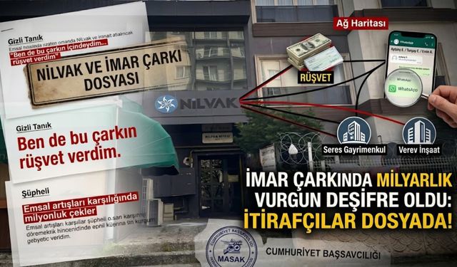 İmar çarkında milyarlık vurgun deşifre oldu: İtirafçı müteahhitler ve paravan hesaplar dosyada!