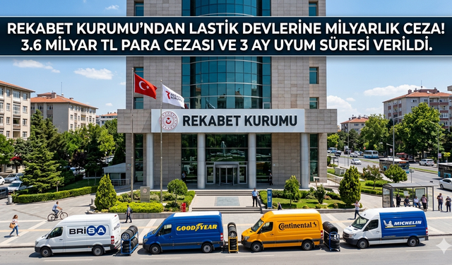 Lastik Sektörüne Dev Ceza