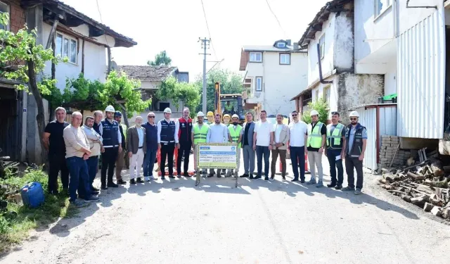 Bursa’nın o mahallelerine müjde! Yıllardır beklenen hizmet kapıya geldi