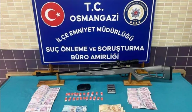 Bursa’da uyuşturucu operasyonu! Çok sayıda gözaltı...