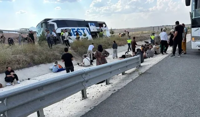 Aksaray’da feci kaza: 44 yaralı