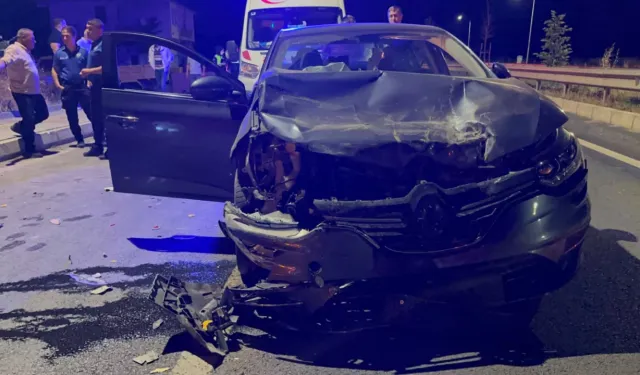 Bursa'da alkollü sürücü kazası! Yaralı kadın hastaneye kaldırıldı