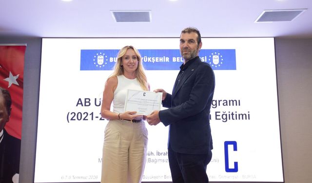 Bursa Büyükşehir'den personeline Ufuk Avrupa Eğitimi