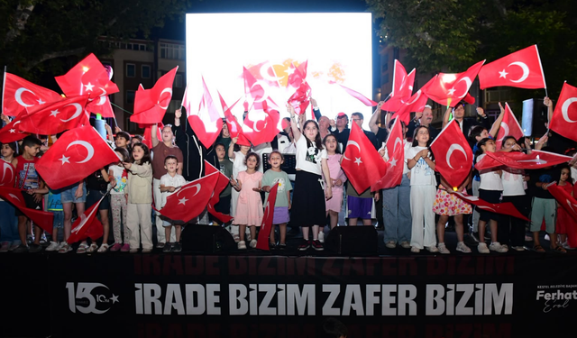 Bursa Kestel’de 15 Temmuz ruhu yeniden yaşandı!
