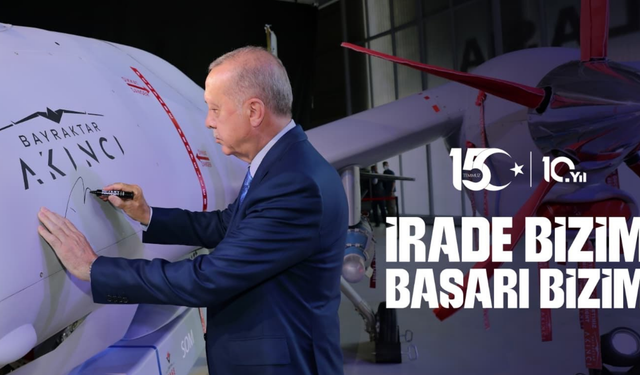 Bursa İl Jandarma’dan 15 Temmuz’a özel “İrade bizim, başarı bizim” mesajı