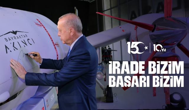 Bursa İl Jandarma’dan 15 Temmuz’a özel “İrade bizim, başarı bizim” mesajı