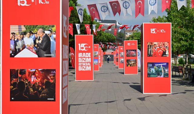 Bursa’da 15 Temmuz’un 10. yılında vefa sergisi! Ziyaretçiler o karelerde duygulandı