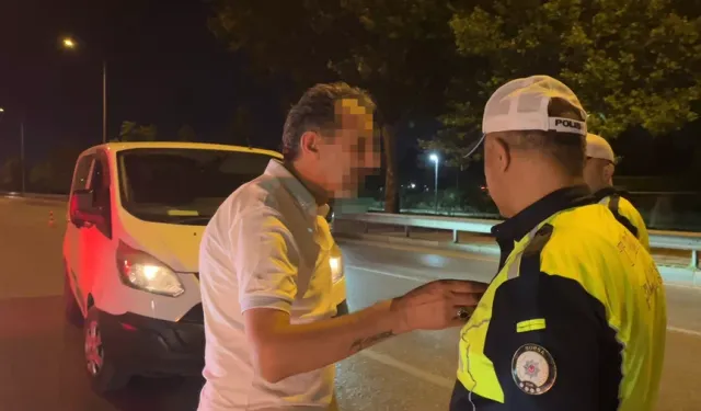 Bursa’da alkollü sürücüden basın mensubuna çirkin hareket!