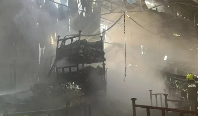 Bursa’da fabrika yangını paniği! Alevler kontrol altına alındı