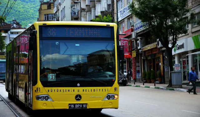 Bursa’da 5 otobüs hattının güzergahı yenilendi!