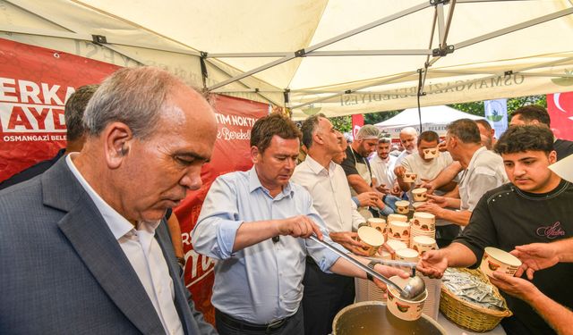 Osmangazi’de aşure geleneği yaşatılıyor