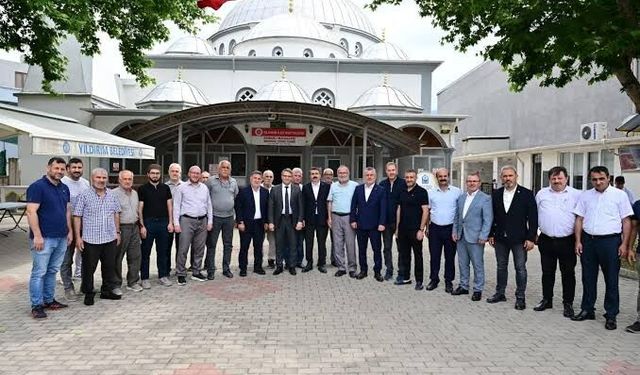 Başkan Yılmaz Samanlı’da vatandaşlarla bir araya geldi