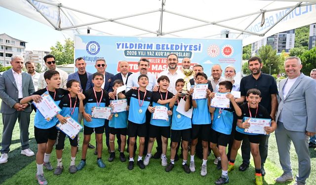 Bursa Yıldırım’da camiler arası turnuvada şampiyonlar belli oldu