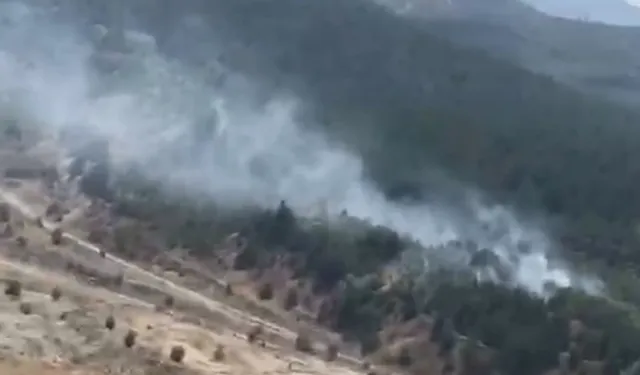 Bursa Orhaneli’de orman yangını alarmı! Ekipler seferber oldu