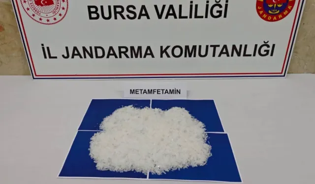 Bursa’da zehir tacirlerine darbe! Yaklaşık 2 kilo metamfetamin ele geçirildi