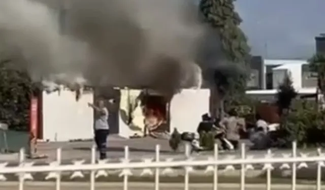 Bursa’da korkutan patlama! Trafo alevlere teslim oldu