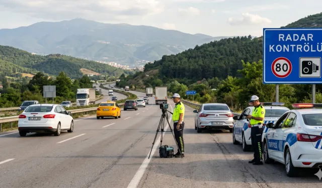 Bursa'da sürücüler dikkat! Radar noktaları belli oldu