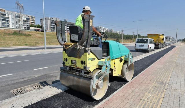 Büyükşehir'den o bulvara 800 metrelik bisiklet yolu kazandırıldı