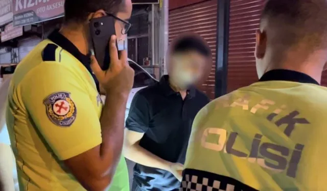 Bursa'da polisin gözü önünde makas attı