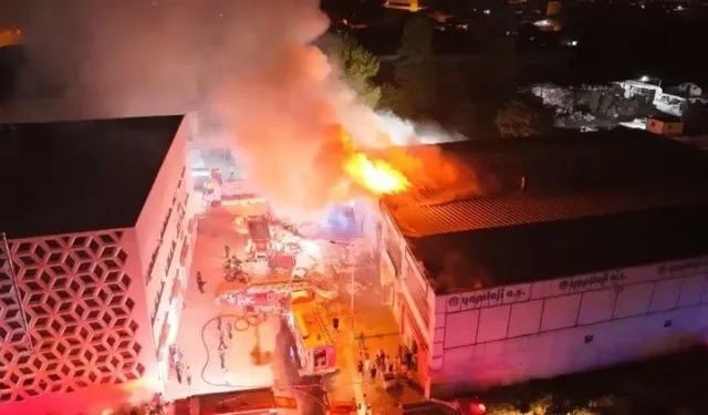 Bursa’da gece yarısı korkutan yangın! Yumurta işletmesini alevler sardı