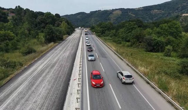 Bursa-Yalova yolunu kullanacaklar dikkat! Trafik akışı değiştirildi