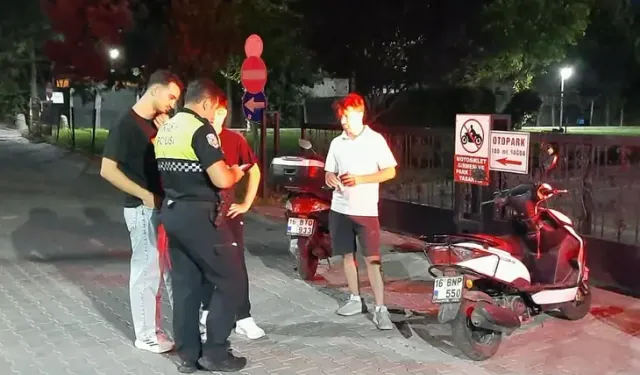 Bursa'da motosiklet denetiminin faturası ağır oldu: 20 sürücüye 250 bin TL ceza