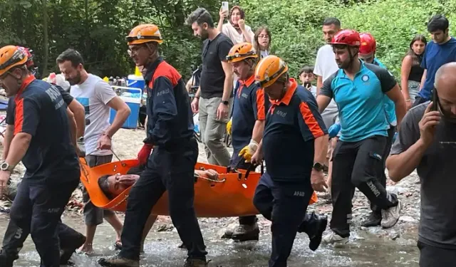 Bursa’da 3 metrelik düşüş! Dere yatağında yaralı halde bulundu