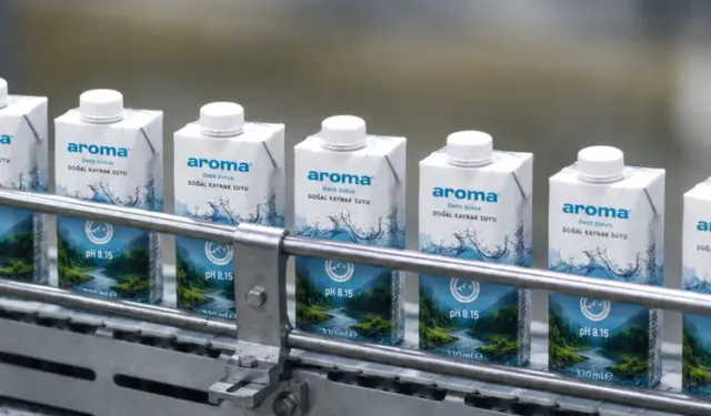 Bursa’nın köklü markası Aroma, Uludağ suyunun ambalajını yeniledi! İşte yeni görünüm